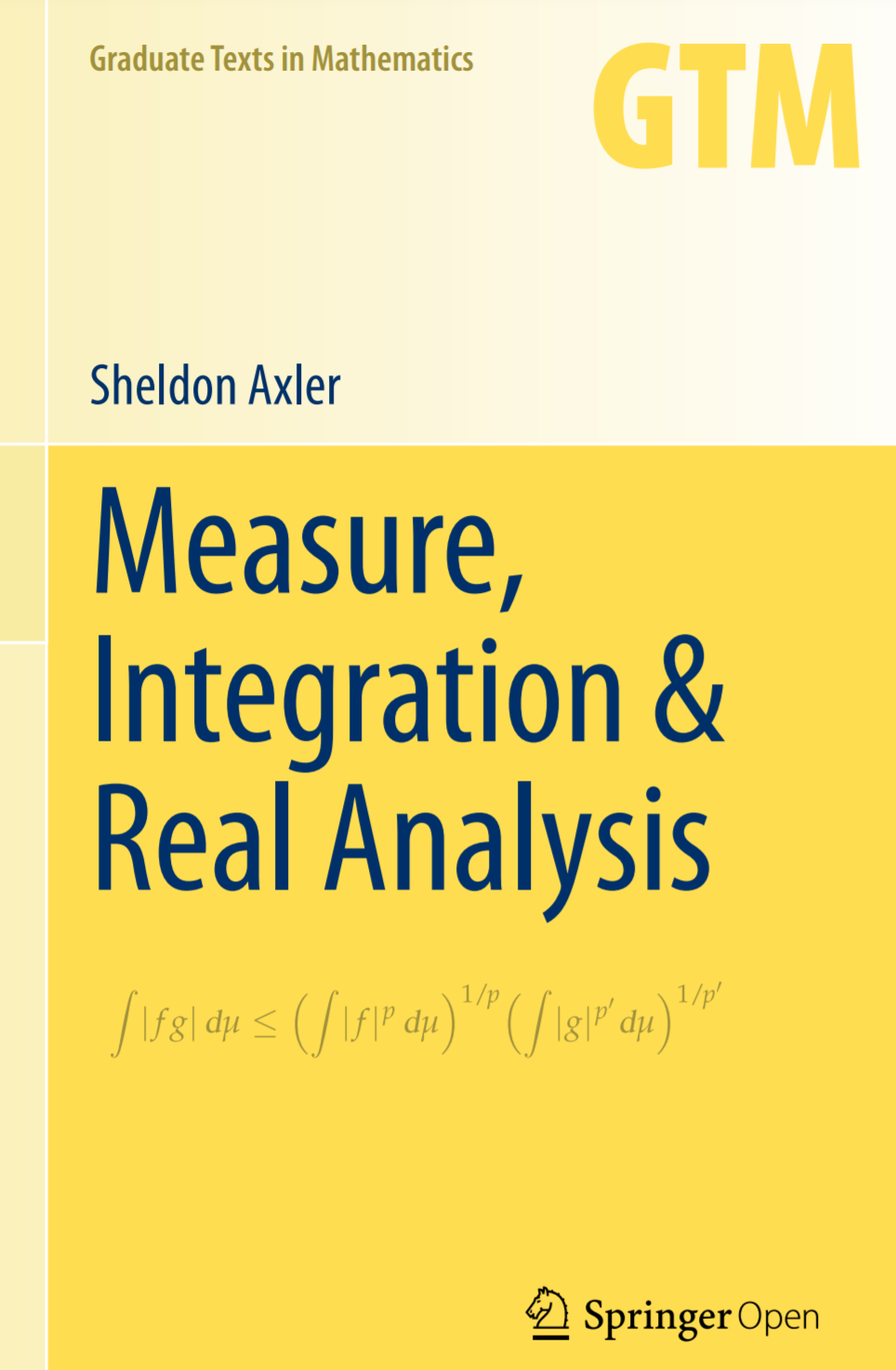 Measure, Integration & Real Analysis